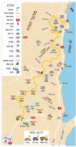 map midbar yehuda