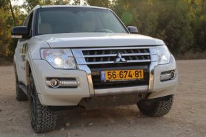 מיצובישי פאג'רו דקאר פרו מבחן חזית