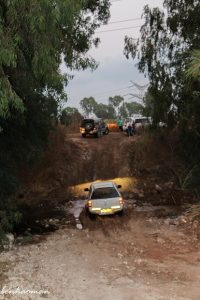 מקורות הירקון חצייה מים עליה תלולה