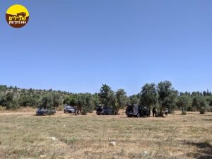 שיירה הרי ירושלים חניה מחנה מנוחה