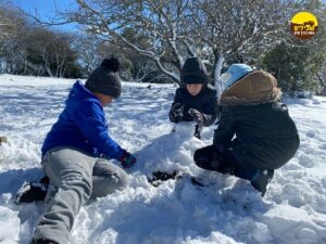 שלג בצפון הרמה 20-1-22