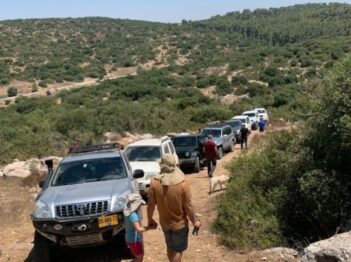 לכיש, טיול ג'יפים, טיול שטח שיירה נוף אווירה אוירה