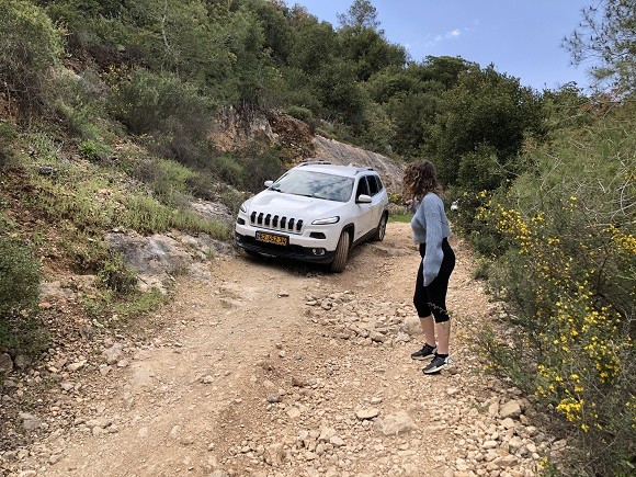 נחל רפאים מורד ירידה JEEP ג'יפ צ'ירוקי