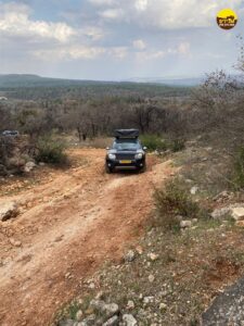 הרי נצרת 5-12-21 שביל ג'יפ גרנד צ'ירוקי