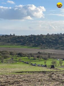 רמות מנשה נוף שמיים ג'יפים שמיים
