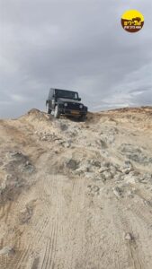 ערבה מורד ירידה ג'יפ רנגלר