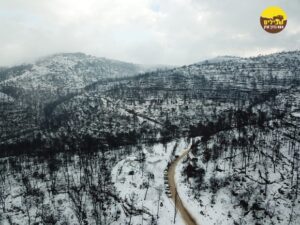 שלג הרי ירושלים Jerusalem Mountains snow