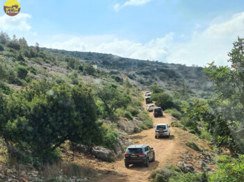 שיירת רכבים בית נטופה