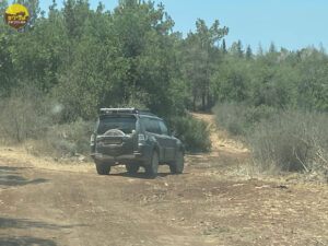 פאג'רו לאורך רכס אמיר