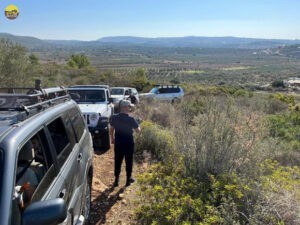 שיירת רכבים גליל מערבי אתגרי