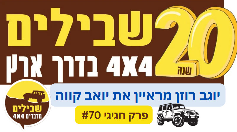 פודקאסט פרק 70
עשרים שנה לשבילים ראיון עם יואב קווה