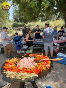 סדנת בישול בשטח