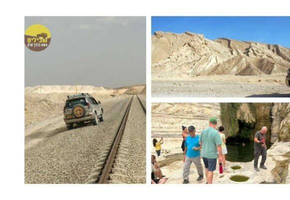 אתגרים לרכבי שטח ללא הילוך כח – מכתש ירוחם, שביל מטמור והגבים שהתמלאו