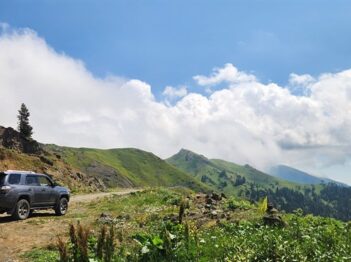 GEORGIA LANDSCAPE 11 גיאורגיה מעבר הרים נוף