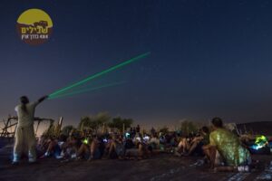 תצפית כוכבים, באדיבות כפר הנוקדים