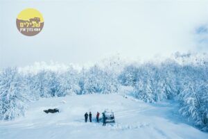 אלבניה חורף שלג