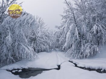 אלבניה חורף שלג