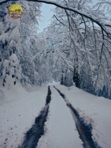 אלבניה חורף שלג