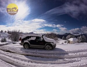 אלבניה חורף שלג