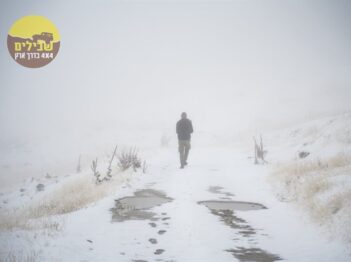 אלבניה חורף שלג