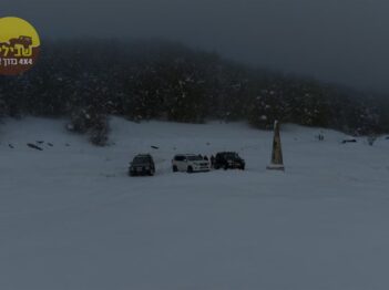 אלבניה חורף שלג