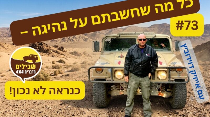 אייזיק דודיבויץ פודקאסט באנר 73