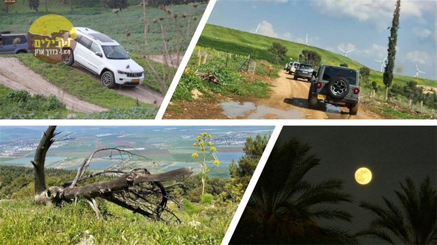 גלבוע זריחת ירח