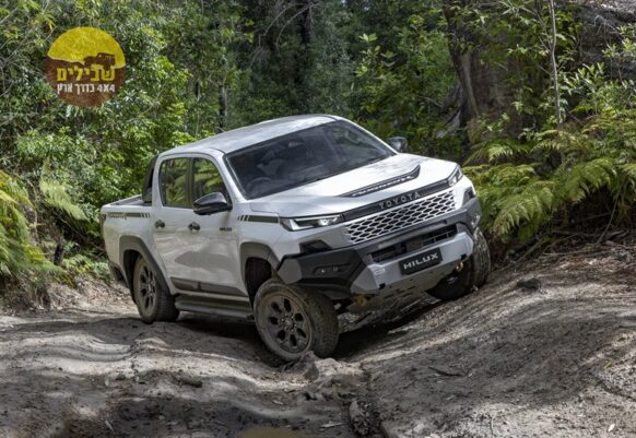 מבחן דרכים טויוטה היילקס 2026 החדש