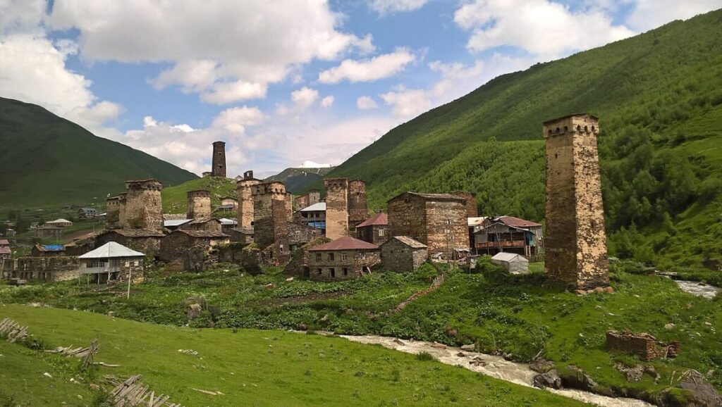 GEORGIA SVANETIVillage Chazhashi